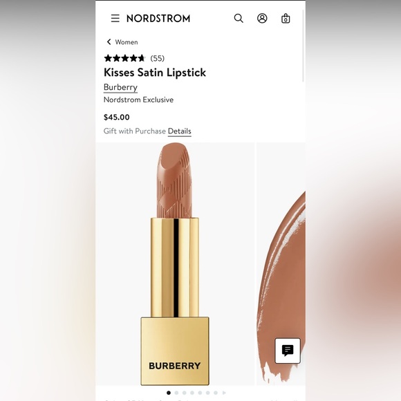 Burberry Kisses Lipstick  Horseferry Beige No.05 NEW - Picture 7 of 12